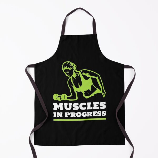 Item preview, Muscles in progress Women Bodybuilding Funny t-shirt designed and sold by colortrends.