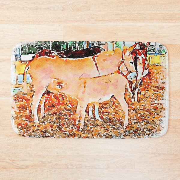 Item preview, Female donkey breastfeeds the puppy designed and sold by Giuseppe Cocco.