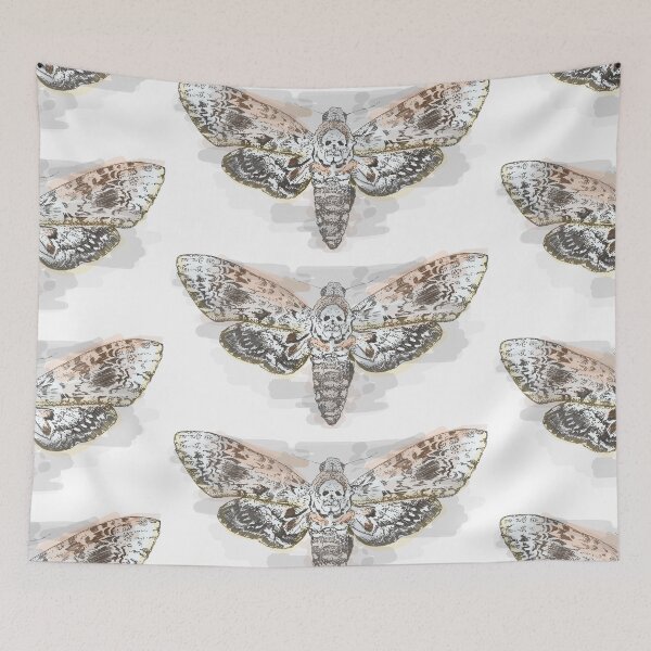 Item preview, Deaths Head Hawk Moth designed and sold by ChloeBirnie.