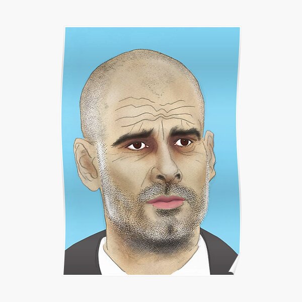 International Football Player Pep Guardiola Sports Promotion Interior  Wallpaper Poster1 Canvas Poster Bedroom Decor Sports Landscape Office Room  Decor Gift Unframe:24×36inch(60×90cm) : Amazon.co.uk: Home & Kitchen