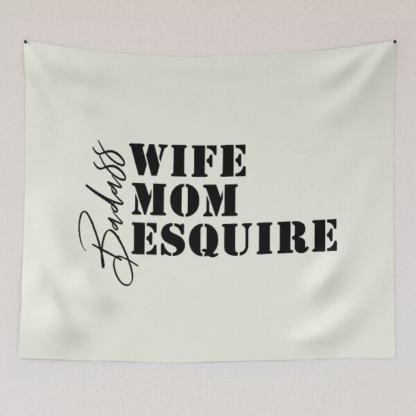 Item preview, Lawyer Fashion | Badass Wife Mom Esquire designed and sold by Burachonak-art.