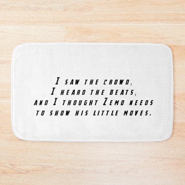 Item preview, I Saw The Crowd, I Heard The Beats designed and sold by beckahbrooks.