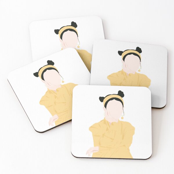 Item preview, IU BBIBBI Yellow Dress Space Buns  designed and sold by WPrintMPalette.