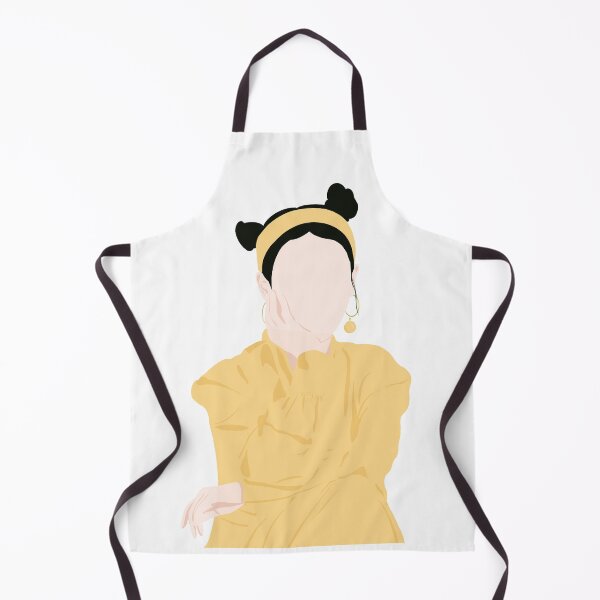 Item preview, IU BBIBBI Yellow Dress Space Buns designed and sold by WPrintMPalette.