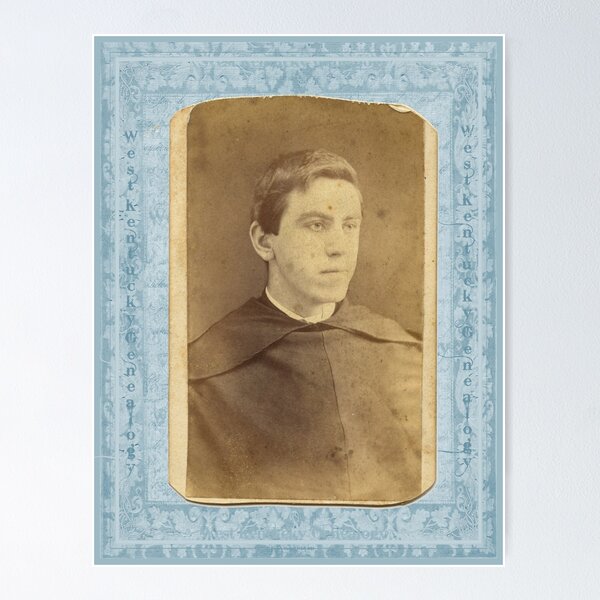 Item preview, Catholic Priest, Paducah, Kentucky  designed and sold by West Kentucky Genealogy.