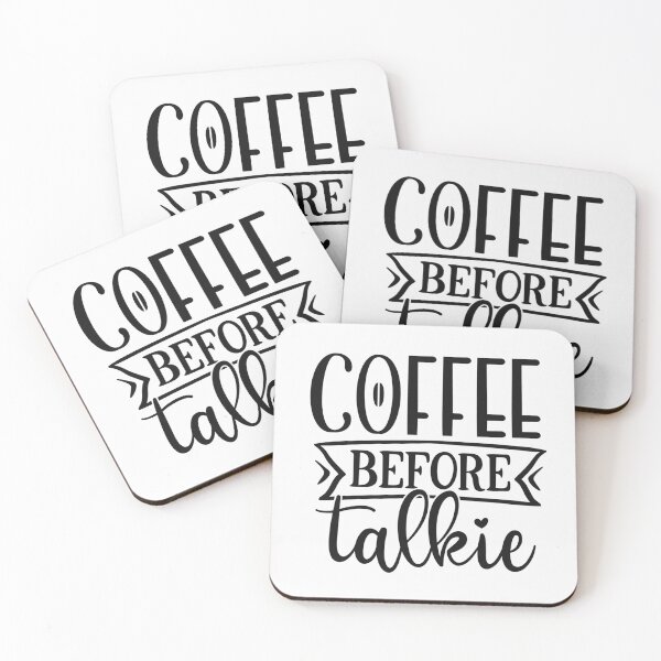 Item preview, Coffee before talkie designed and sold by SasKloset.