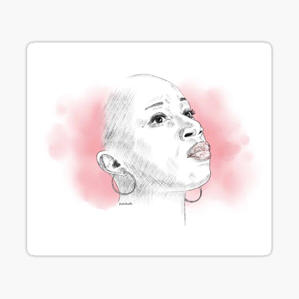 “Aisha Hinds” Sticker for Sale by finduilas | Redbubble