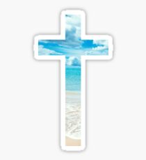 Christian Cross Sticker