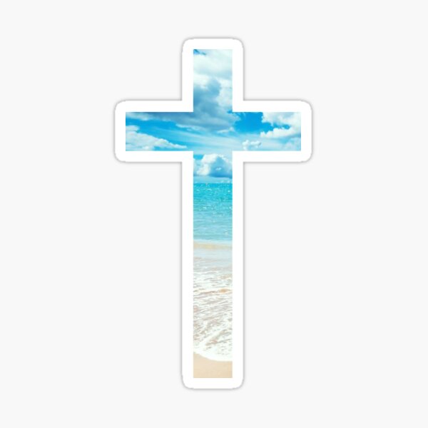 Christian Cross Sticker