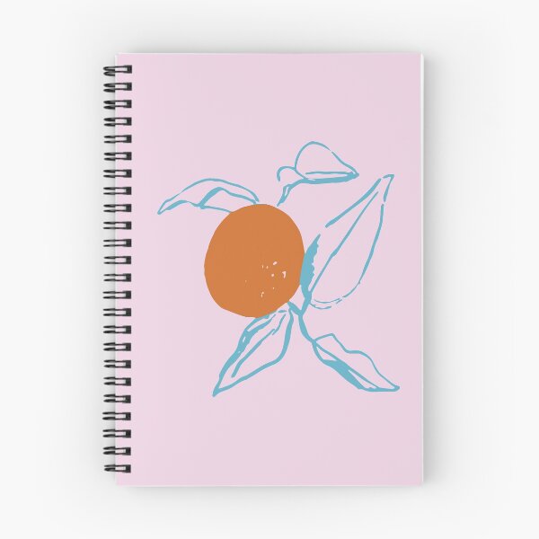 Artikelvorschau, Minimalistische Mandarine mit Blättern entworfen und verkauft von CamilleIllus.