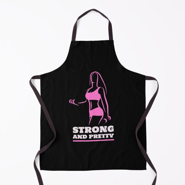 Item preview, Strong And Pretty Women Workout Gift Funny t-shirt designed and sold by colortrends.