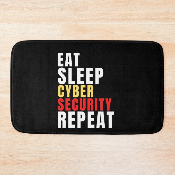 Item preview, Eat Sleep Cybersecurity Repeat designed and sold by oussama dif.
