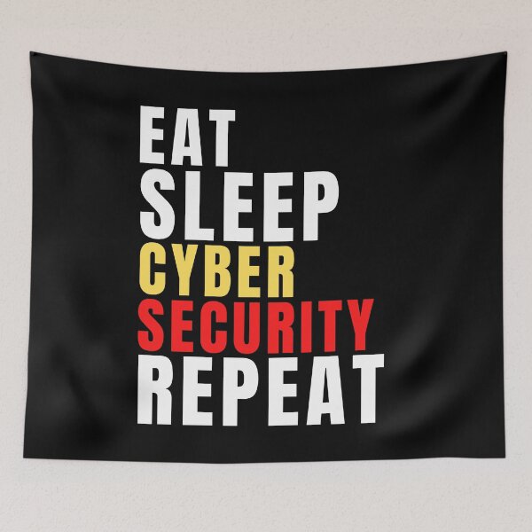 Item preview, Eat Sleep Cybersecurity Repeat designed and sold by oussama dif.