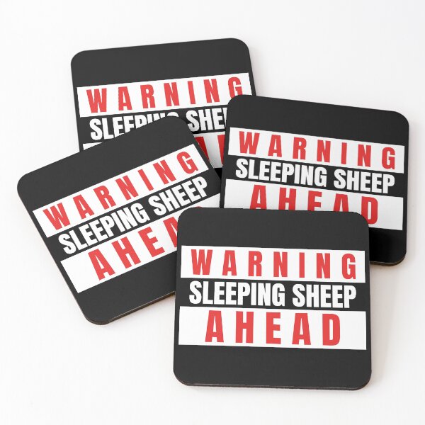 Item preview,  Warning sleeping sheep ahead designed and sold by 20iNz.