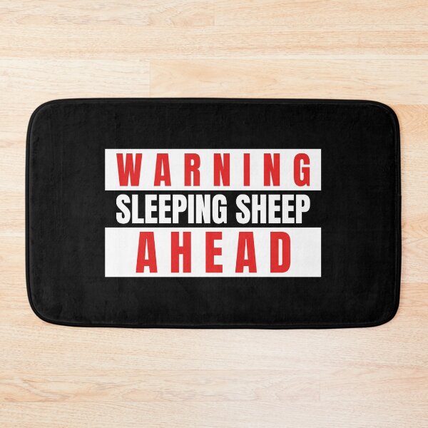 Item preview,  Warning sleeping sheep ahead designed and sold by 20iNz.