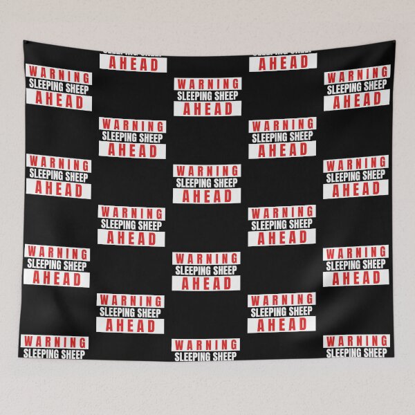 Item preview,  Warning sleeping sheep ahead designed and sold by 20iNz.