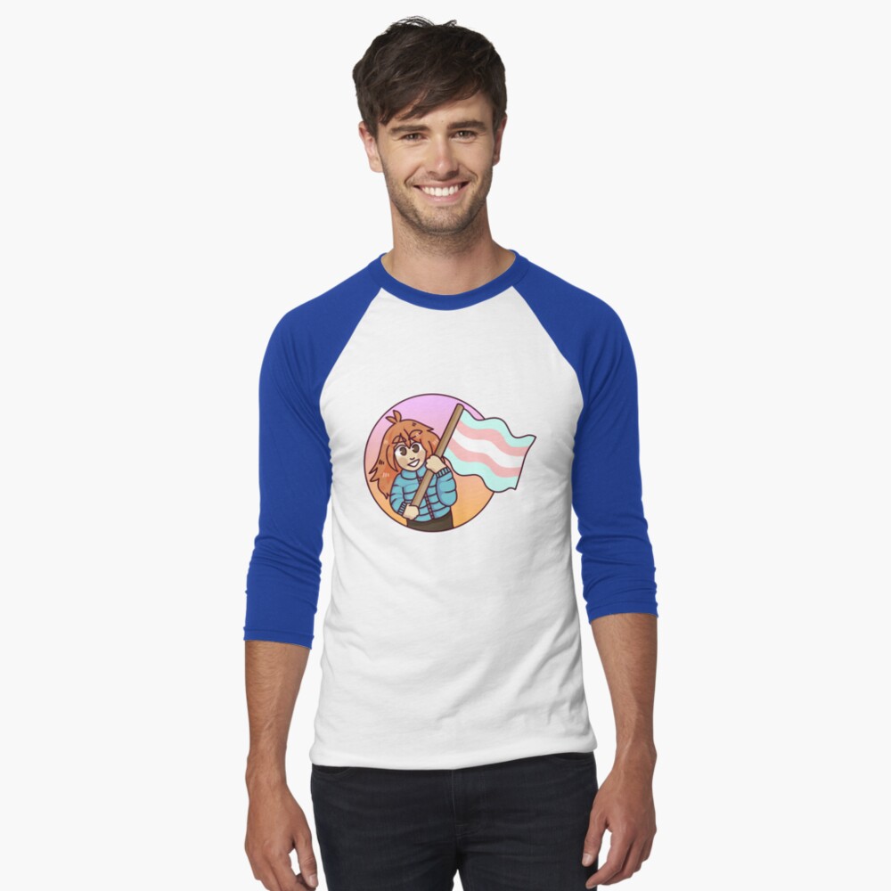 Item preview, Baseball ¾ Sleeve T-Shirt designed and sold by moobloom.