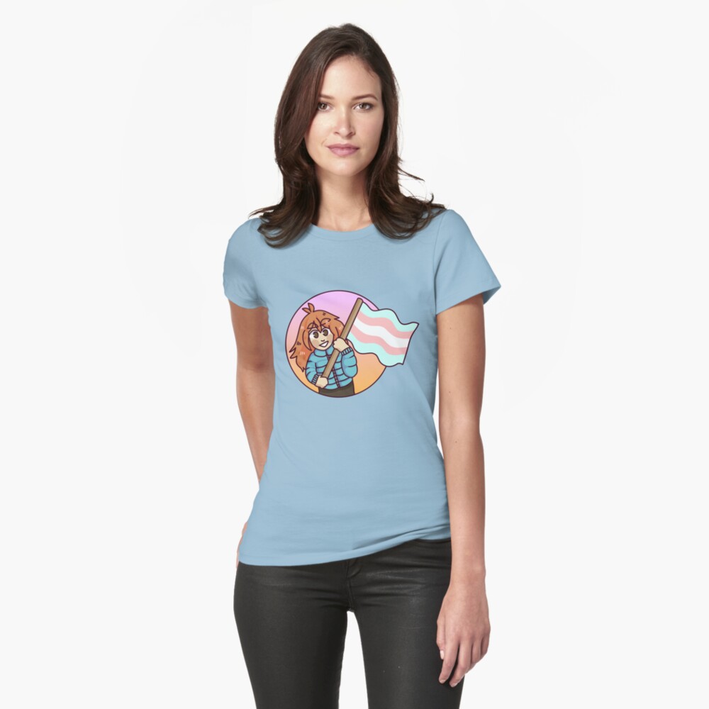 Item preview, Fitted T-Shirt designed and sold by moobloom.