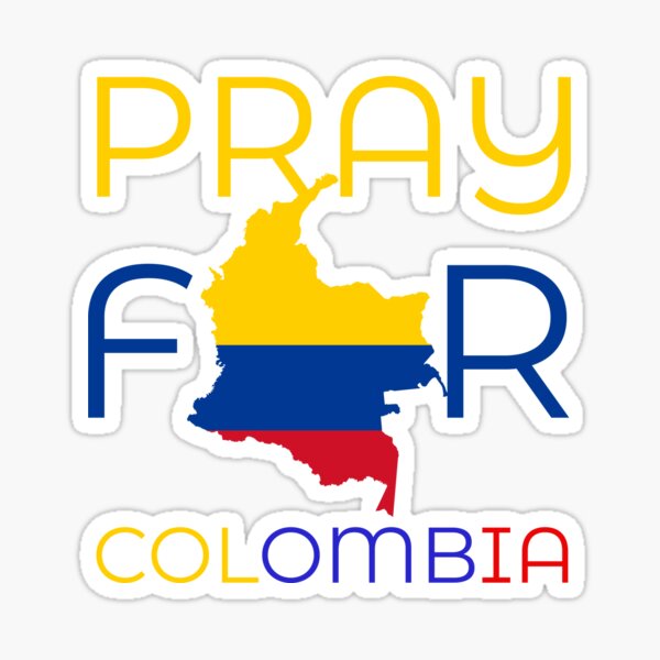 Item preview, Pray for Colombia #SOSCOLOMBIA designed and sold by OnBrandStudio.