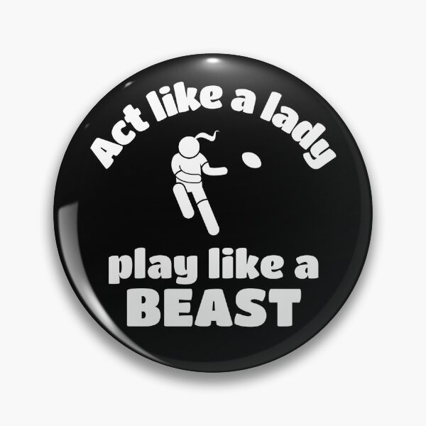 Item preview, Rugby: Act like a lady play like a beast designed and sold by TheGreenGoat.