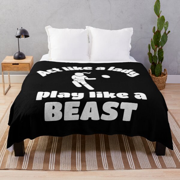 Item preview, Rugby: Act like a lady play like a beast designed and sold by TheGreenGoat.