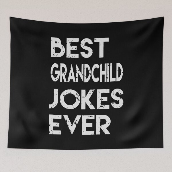 Item preview, Best Grandchild Jokes Ever | Creative Grandchild  Gift designed and sold by YAHIA-14.