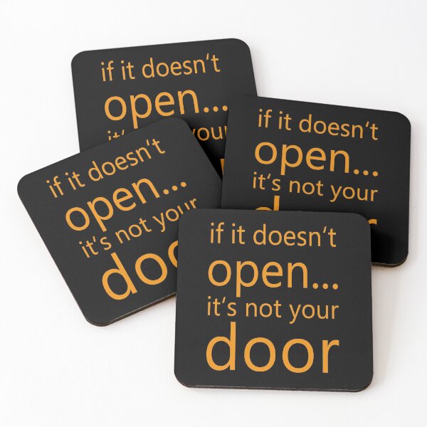 Item preview, if it doesn't open it's not your door designed and sold by FARESS-GENTLE.