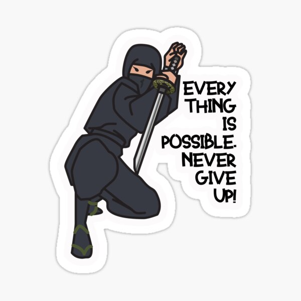 Everything is possible Sticker