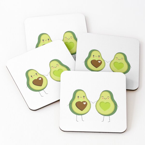 Item preview, avocados in love designed and sold by rebeccaxb.