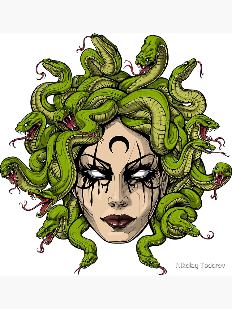 Medusa Gorgon Goddess by Nikolay Todorov