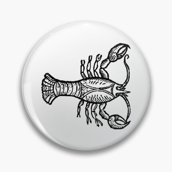 Artikelvorschau, Medieval Zodiac Horoscope Cancer entworfen und verkauft von Pixelchicken.