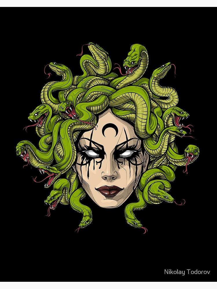 Greek Mythology Medusa | Art Board Print