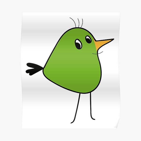 Birdiebird \ by Suzies Sparrow Poster