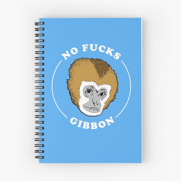 Item preview, No Fucks Gibbon T-Shirt designed and sold by Yipptee Shirts.