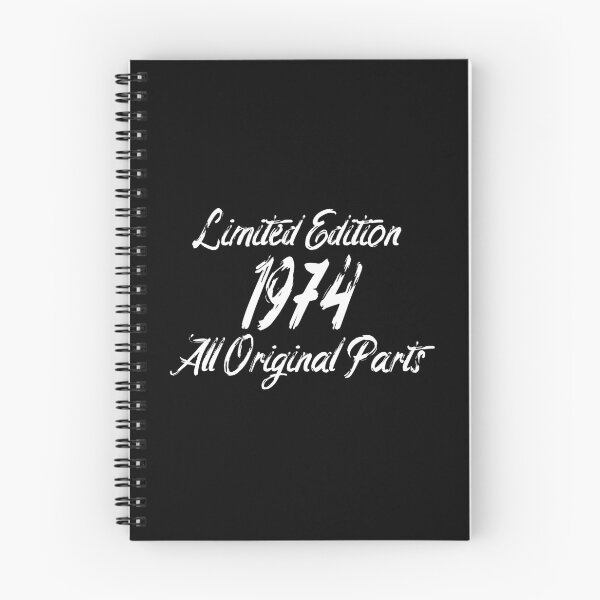 Item preview, Mens 47th Birthday T Shirt Top Shirt Gift Present Fifty Limited Edition Year 1974 All Original Parts Funny 47 Years Old Tee designed and sold by Man Of Pixels.