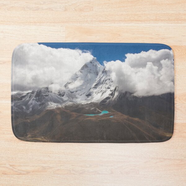 Item preview, Landscape Mountains Hills Valleys Snow Blue  designed and sold by DanielCarvalho2.