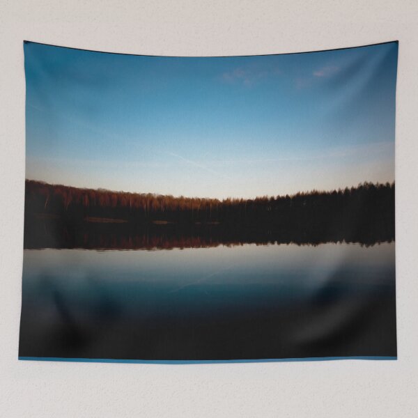 Item preview, Lake Water Reflection Nature Sunset Dusk  designed and sold by DanielCarvalho2.