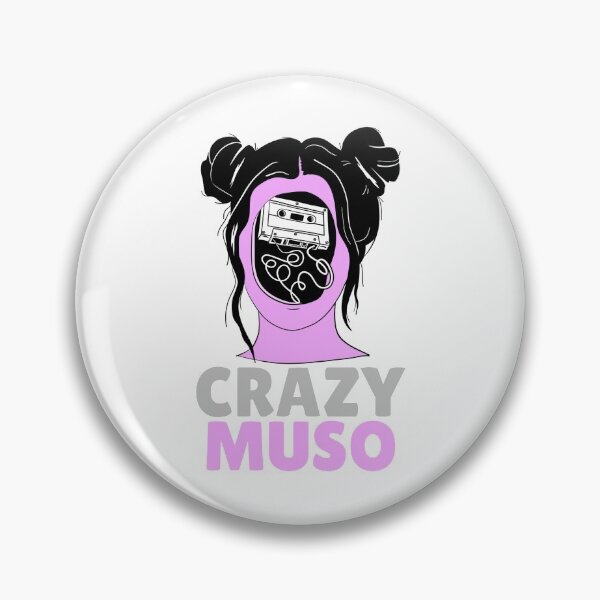 Item preview, Crazy Muso "Violet Design" designed and sold by ProfusionPro.
