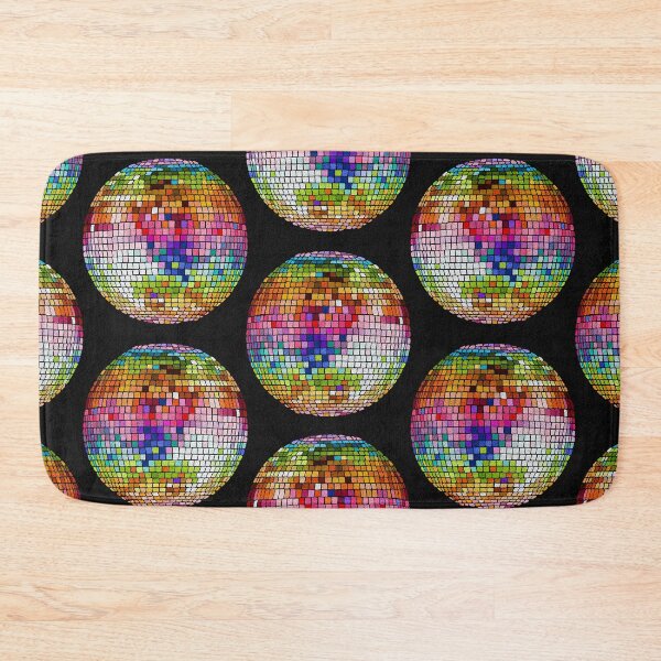Item preview, Disco Ball – Rainbow on Charcoal designed and sold by Cat Coquillette.
