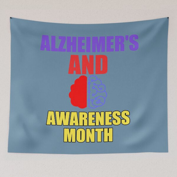 Item preview, Alzheimer and brain awareness month designed and sold by Creative-draw.