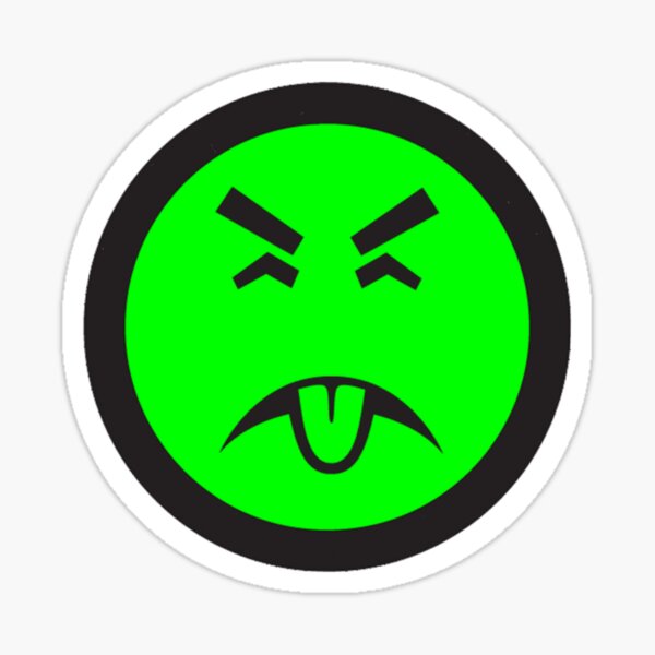 mr yuk Sticker