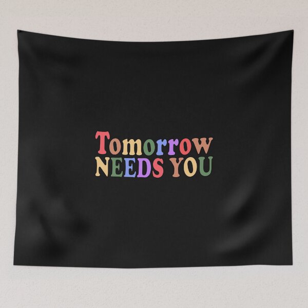 Item preview, Tomorrow Needs You Essential Sticker designed and sold by Love2MakeArt.