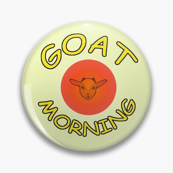 Item preview, GOAT MORNING! designed and sold by Jimmy-Asawa.