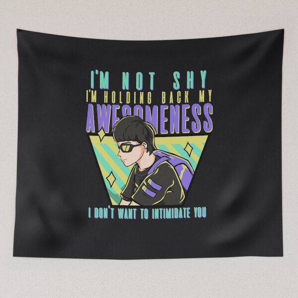 Item preview, Not Shy I´m Awesome Cool Bro Handsome Boy Pal Sunglasses Gift designed and sold by TheAplus.