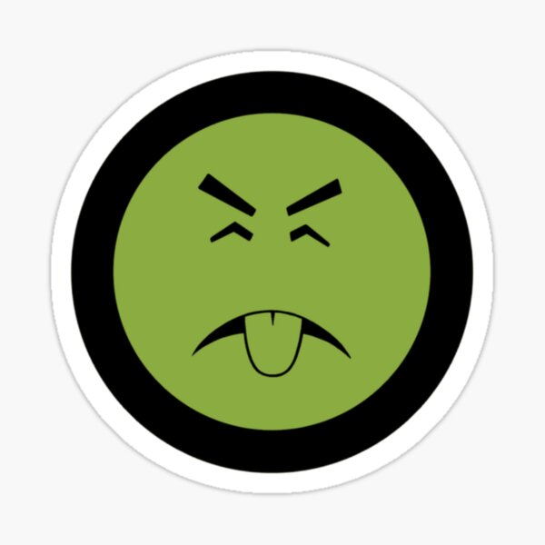 mr yuk Sticker