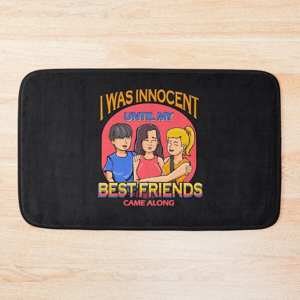 Item preview, Innocent until my Best Friends came along Funny Quote BFF Friendship Gift designed and sold by TheAplus.