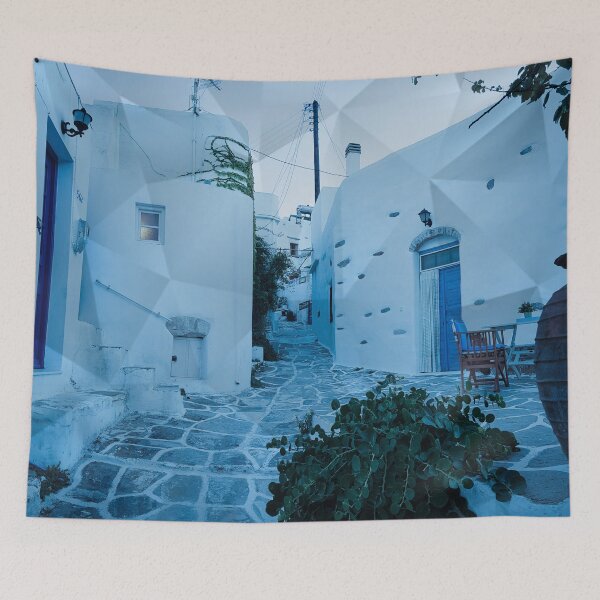 Item preview, White village in Paros designed and sold by Yellowsprint.