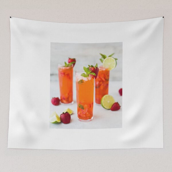 Item preview, Summer Strawberry Cocktails designed and sold by newburyboutique.