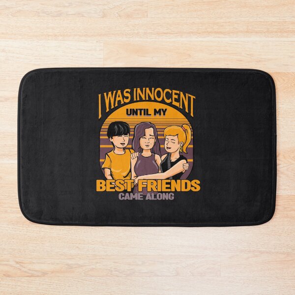 Item preview, Innocent until my Best Friends came along BFF Funny Quote Friendship Gift designed and sold by TheAplus.