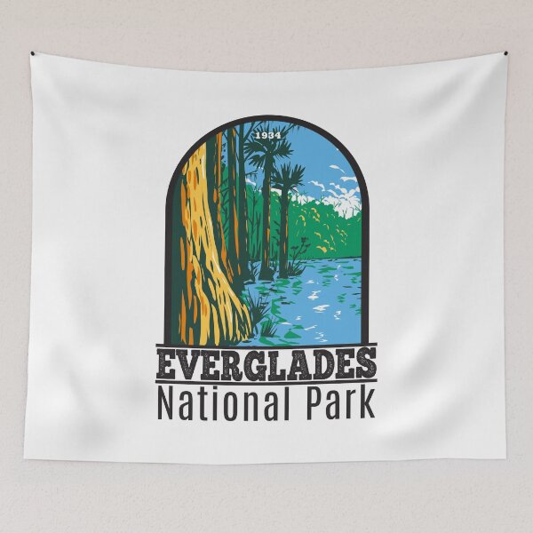 Aperçu de l'œuvre Parc national des Everglades en Floride créée et vendue par KrisSidDesigns.